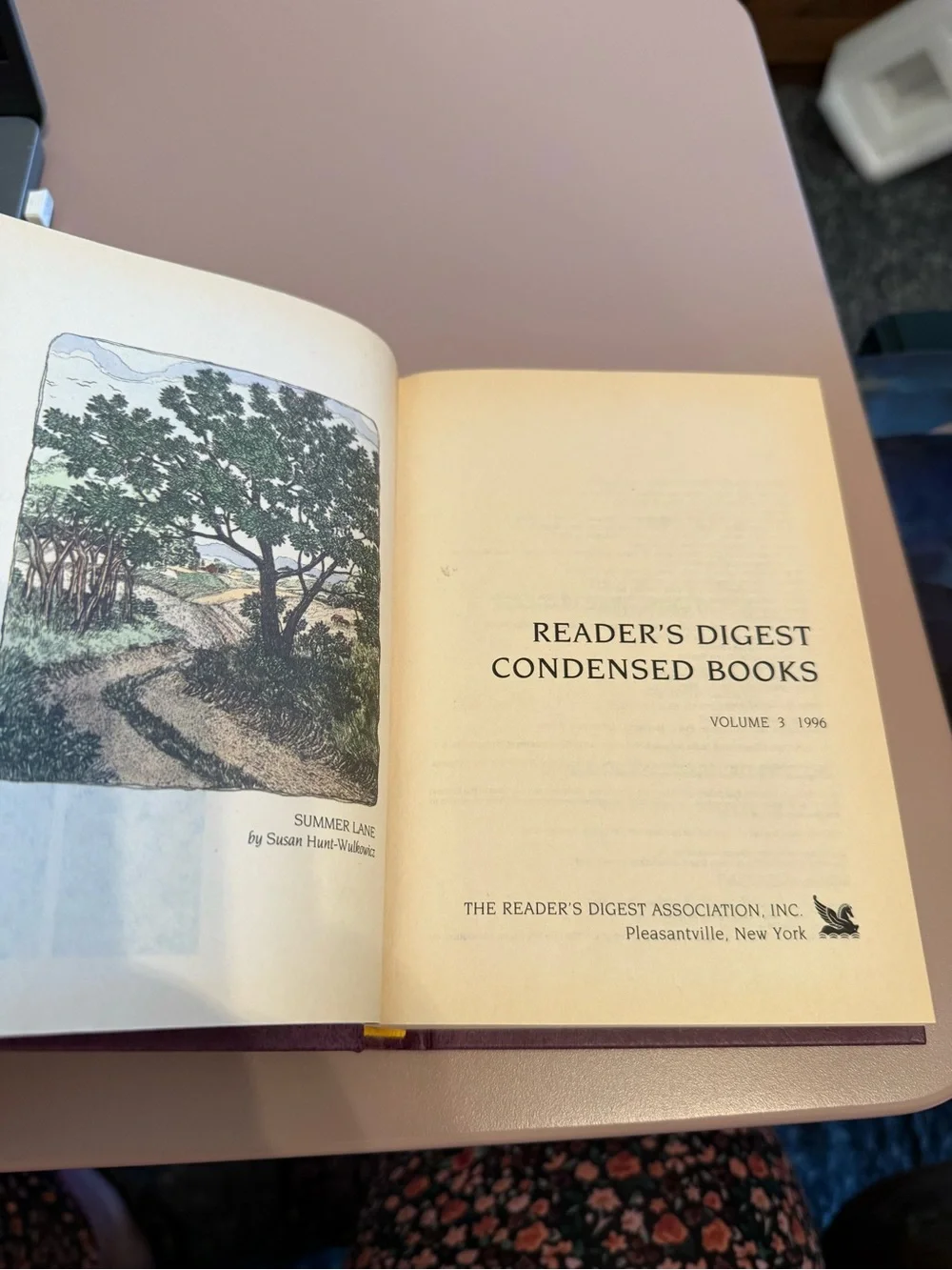 Reader's Digest Condensed Books Volume 3 1996 - Purple Hardcover Book